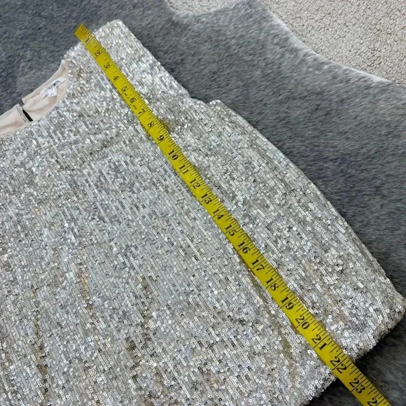 NWT Maurice’s Sequin Padded Shoulder Top - Picture 11 of 12